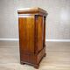 19th-Century Biedermeier Mahogany Wood and Veneer Linen Press
