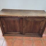 Craft furniture with sliding oak doors