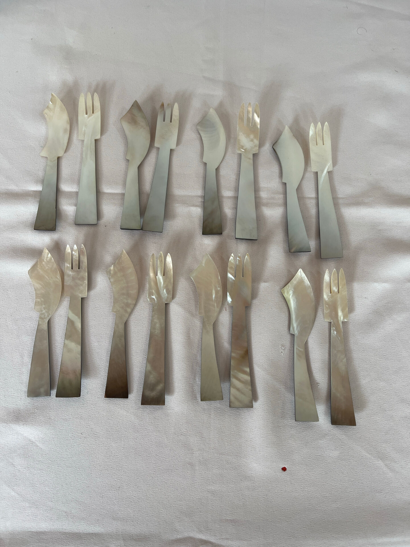 Set of 8 Caviar Serving Pairs
