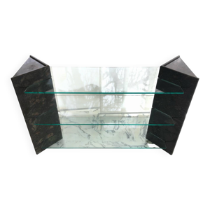 Console Roche Bobois - marbre noir