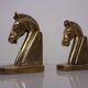 Brass Horses Bookends, 1960s, Set of 2