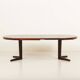 Danish Rosewood pedestal extension table attr. to Gudme Mobelfabrik, 1970s