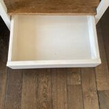 Lot de 2 tables de chevet Blanc d’Ivoire