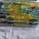 Pair of raak glass appliques, Willem Van Oyen, Chartres model