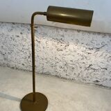 Brass e-reader floor lamp from the 60s