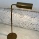 Brass e-reader floor lamp from the 60s