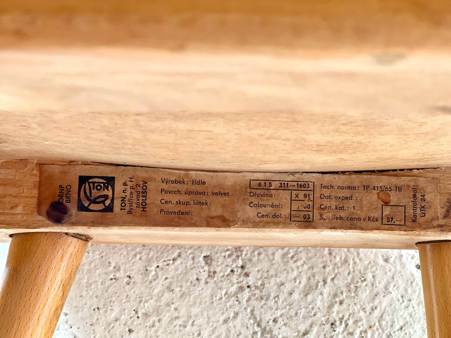 Vintage Dining Chairs from TON