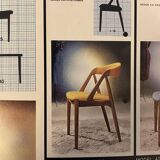 Schou Andersen Møbelfabrik / Kai Kristiansen Type 31 chair / teak / skai / Mid Century Danish Modern Design / 1950s / 1960s