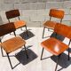 Set of 4 vintage Marko chairs