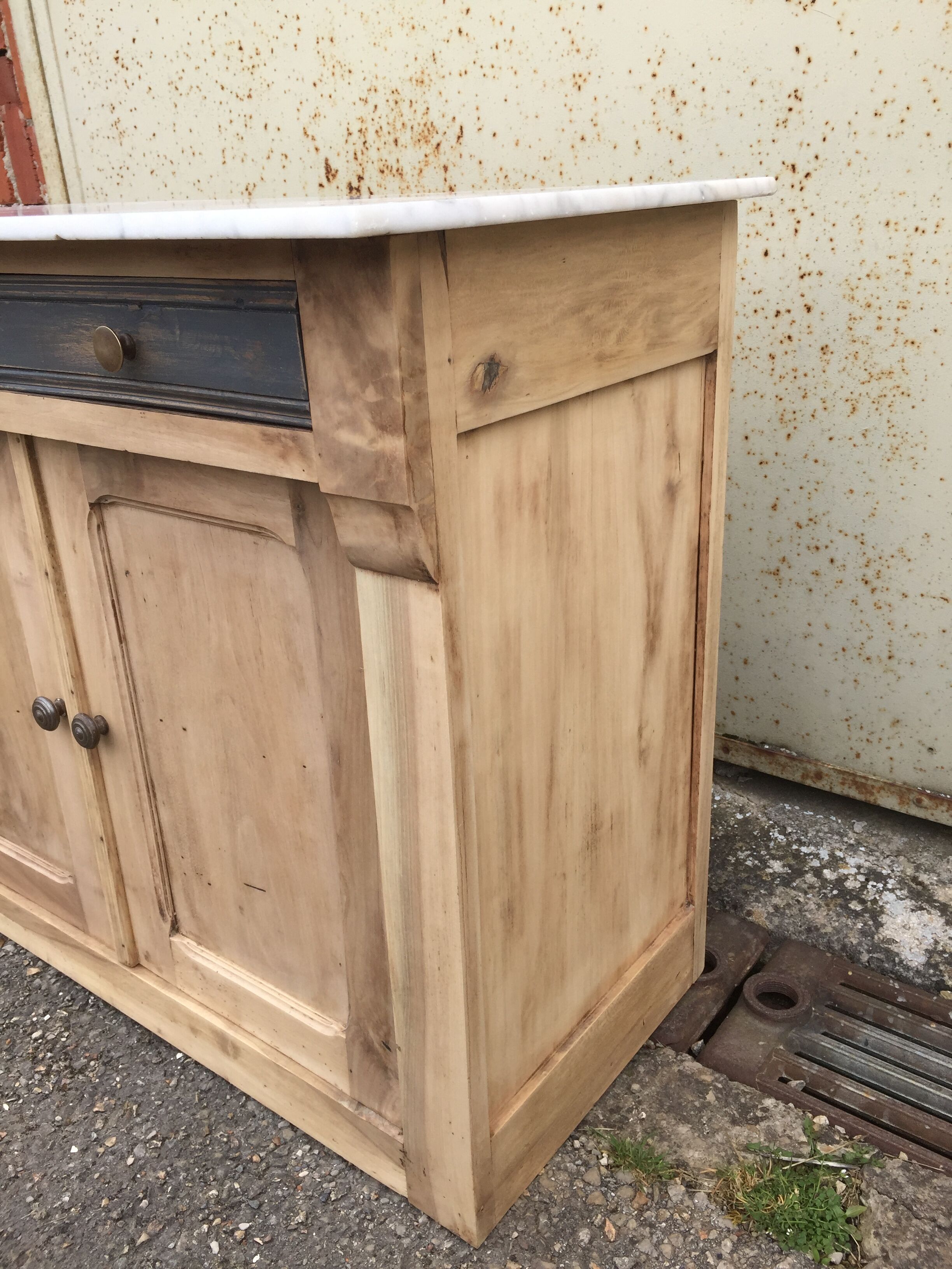Marble top cabinet