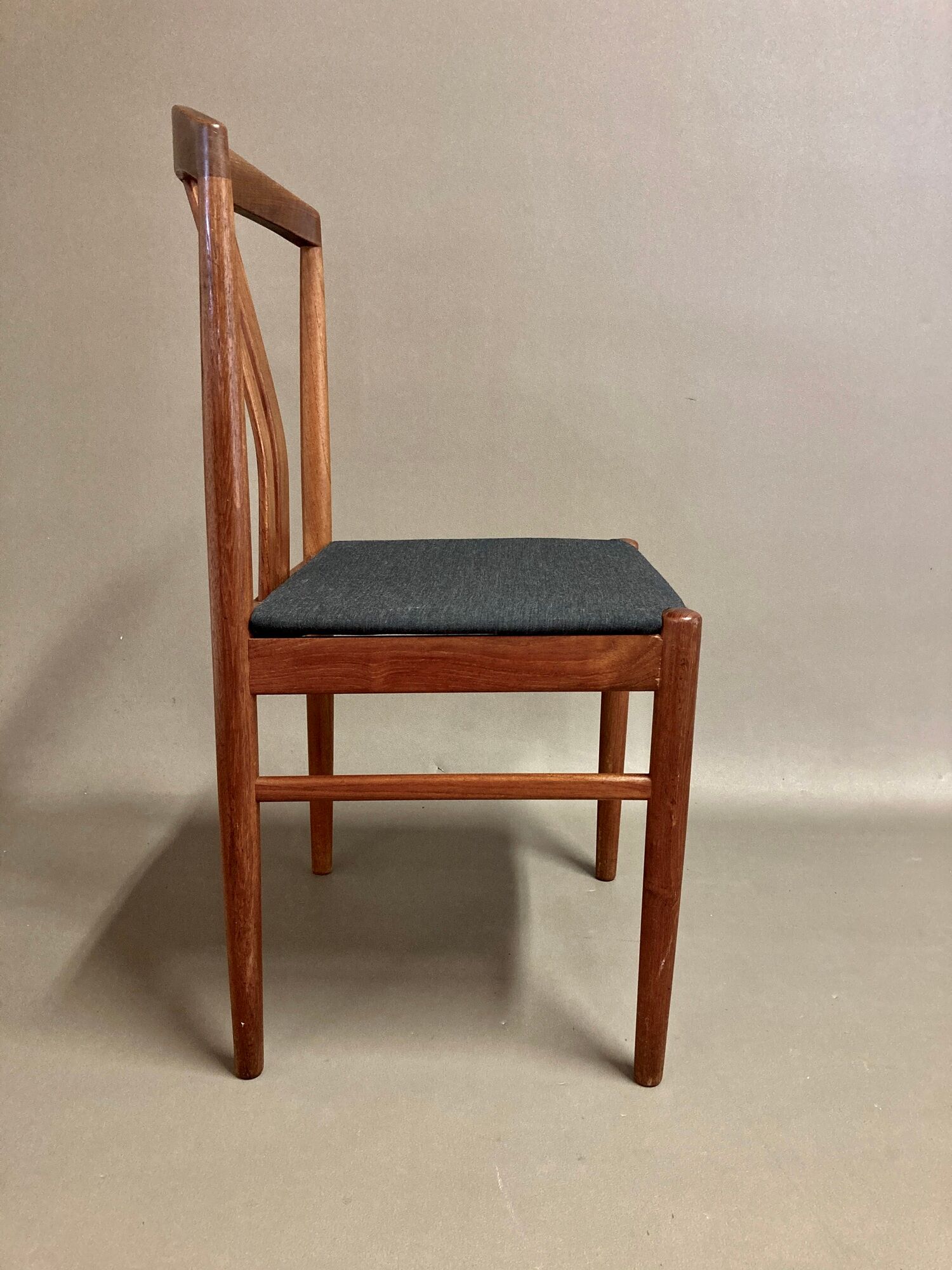Set of 4 scandinavian chairs teak stamp Johansson Sweden 1950