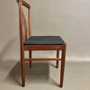 Set of 4 scandinavian chairs teak stamp Johansson Sweden 1950