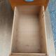 solid wood desk, 1970s
