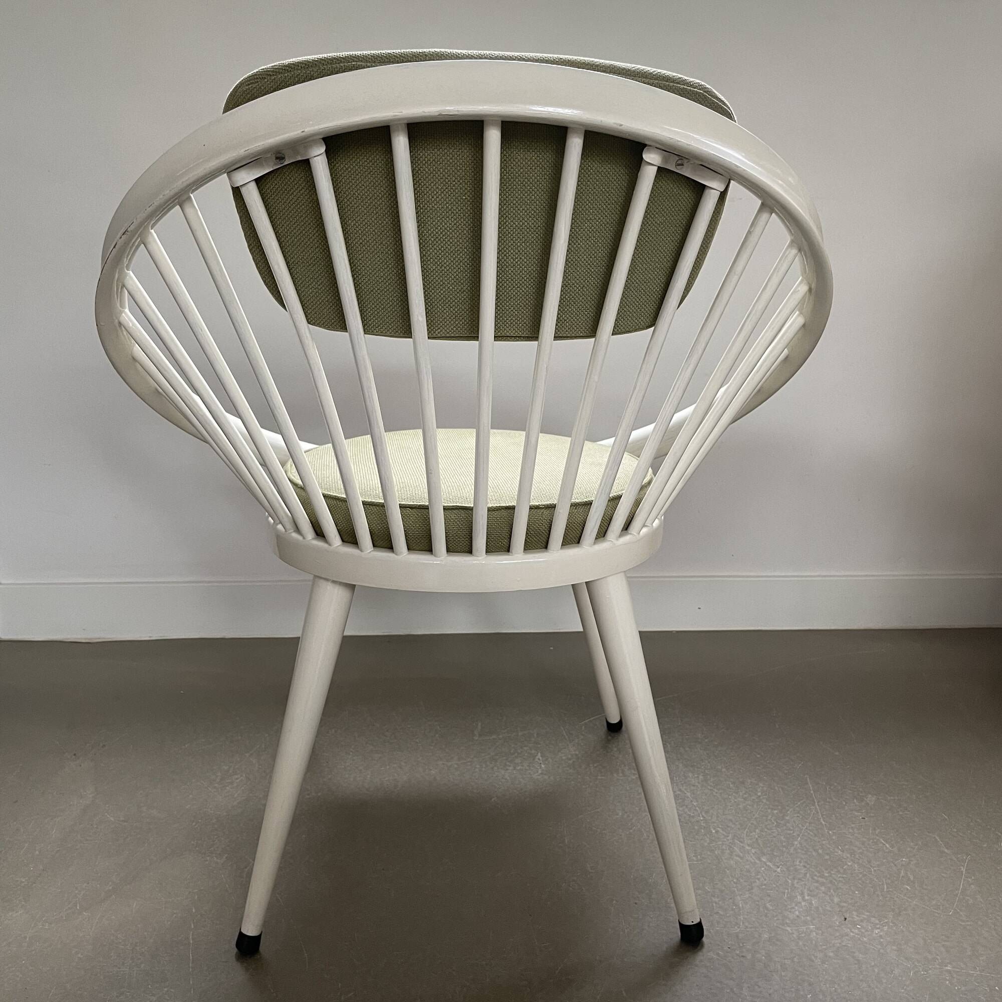 Ensemble de chaises Cercle, Yngve Ekström, 1960
