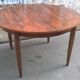 Table a rallonge en palissandre scandinave