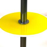 Daniela Puppa "Altair" Floor Murano Lamp With Table, Italia for Vistosi, 1982, Memphis Style