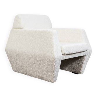 Fauteuil lounge minimaliste par Lfm, Pologne, années 1970.