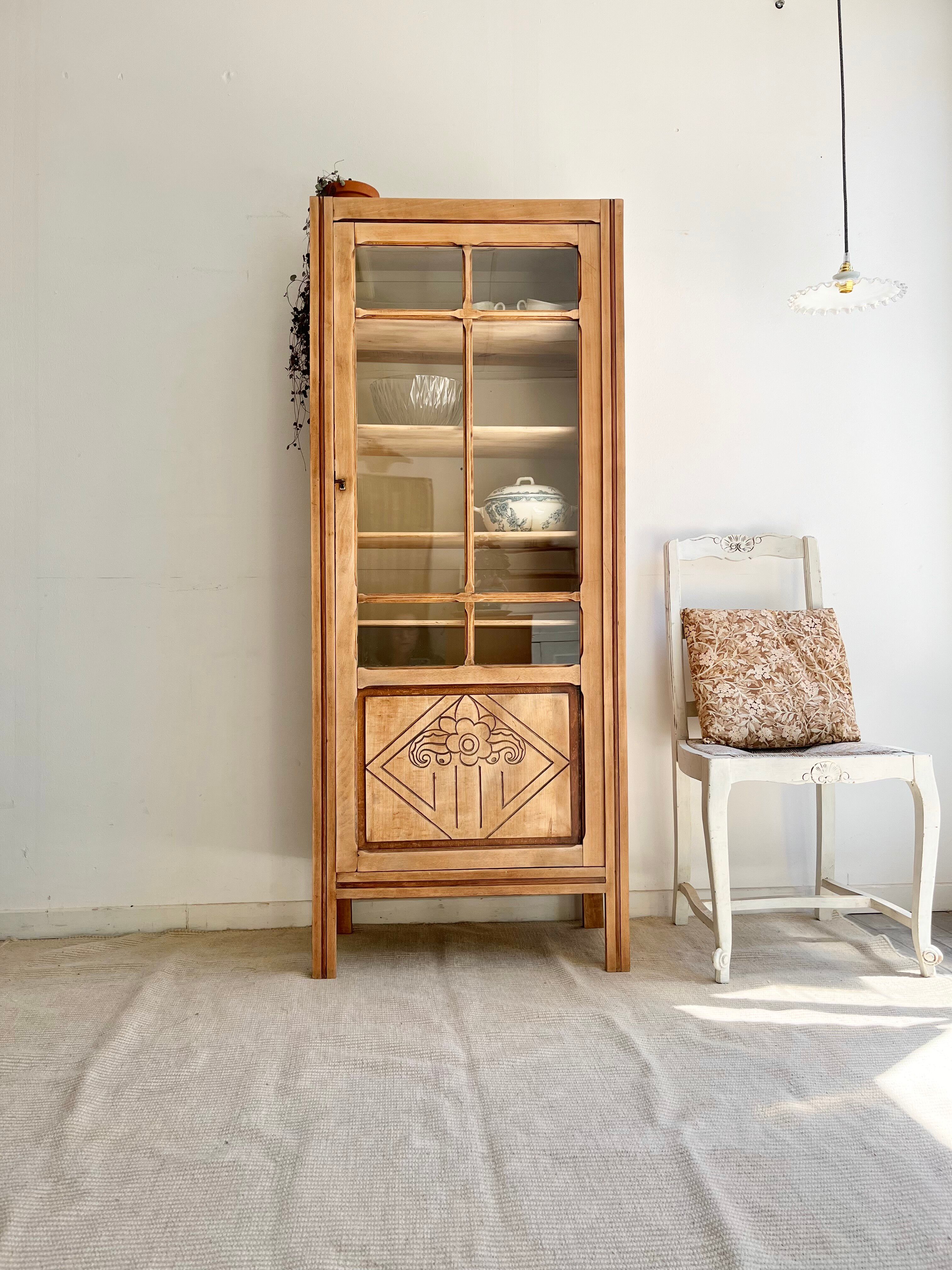 Small glass cabinet