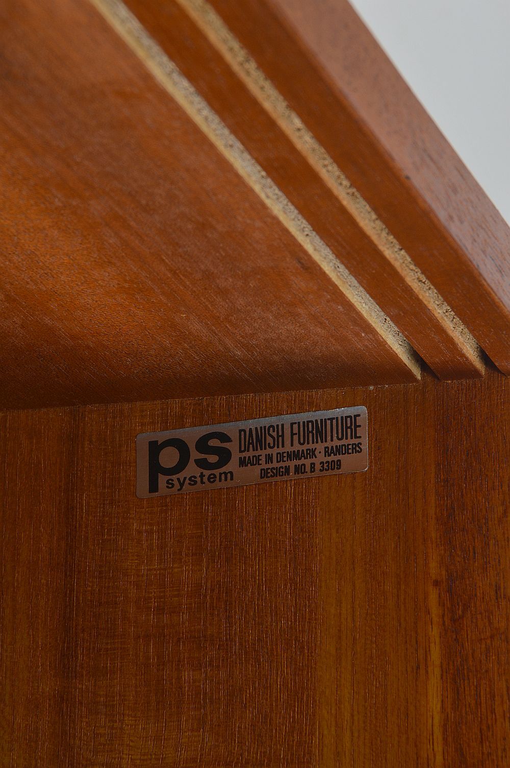 Danish wall rack 'PS-system' designed by Preben Sørensen, 1960s