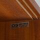 Danish wall rack 'PS-system' designed by Preben Sørensen, 1960s
