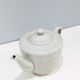 Japanese teapot patterns Koi carp, signed