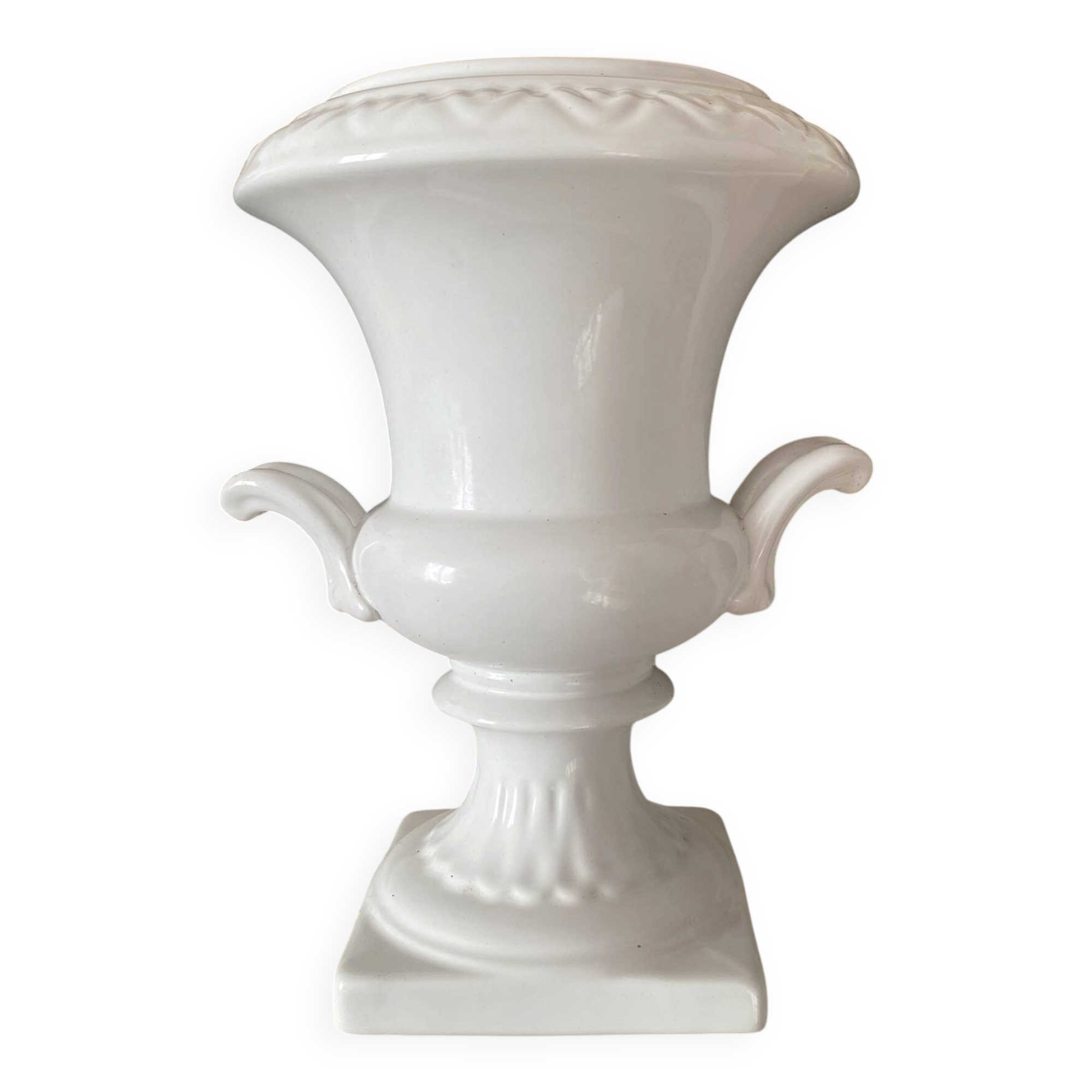 Jardinière Médicis , vase  en céramique Italy 26 cm
