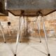 Pair of industrial style bedside table