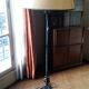 Lampadaire en fer forgé tripode des années 50