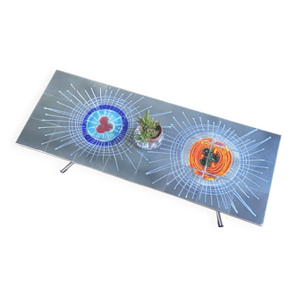 Table basse en carreaux de céramique par Belarti