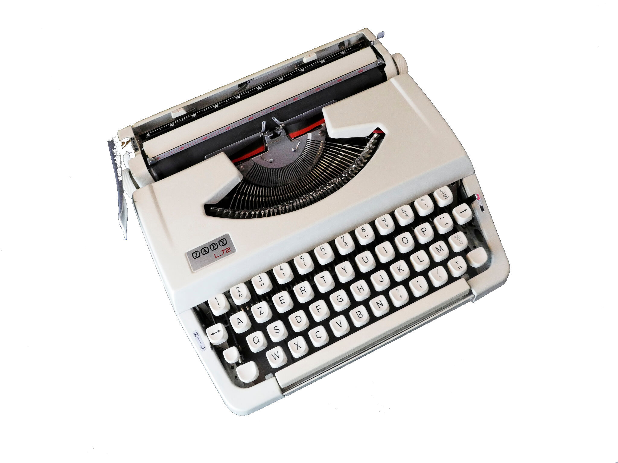 Japy L72 cream typewriter