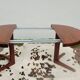 Vintage Scandinavian style table with 2 teak extensions, 1960s