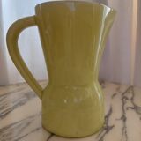 Pichet jaune en céramique saint Clément