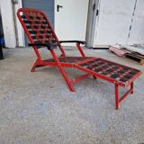 Deck chair from the deck of the liner France