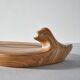 Grandjean-Jourdan 'Faux Bois' ceramic table centrepiece Vallauris 1960s