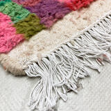 Moroccan Berber rug Boujaad with multicolored patterns 240x162cm