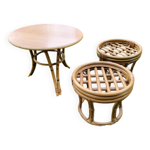 salon de jardin ancien - 1970