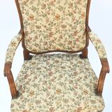 Pair of Louis XV style armchairs