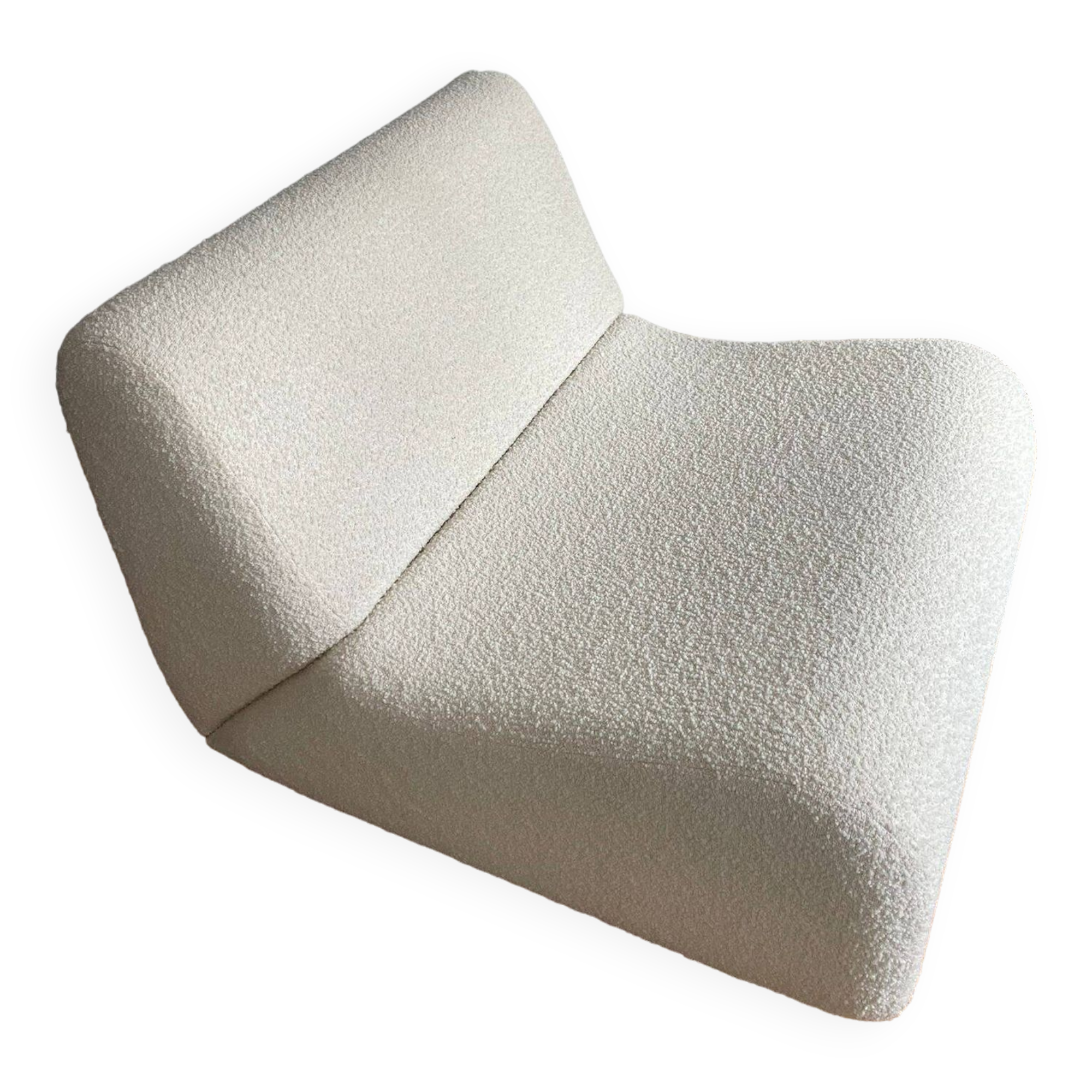 Modular wool chaise longue from The Socialite Family