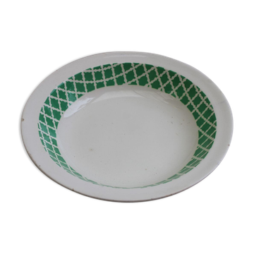 Old hollow dish