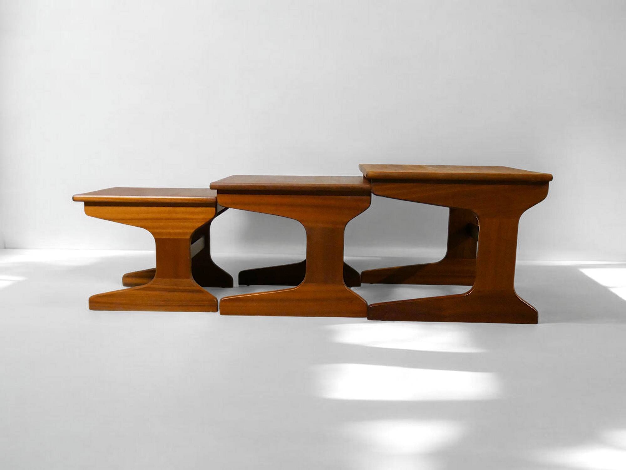 Portwood nesting table from Stockport in teak - vintage 1960s 1970s