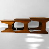 Portwood nesting table from Stockport in teak - vintage 1960s 1970s