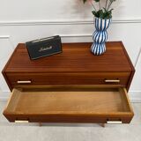 Commode vintage pieds compas