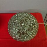 Lot of 2 glass lamps