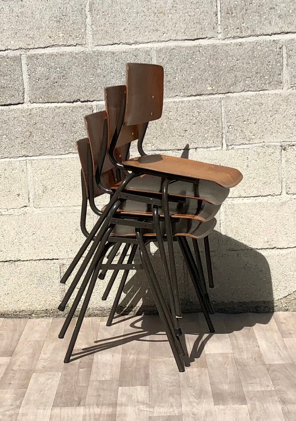Set of 6 Marko Holland chairs