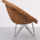 Wicker chair Design Teun Velthuizen for Urotan 1950s Holland