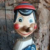 Pinocchio wooden puppet