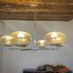 Sciolari chandelier with 6 branches in chrome.
