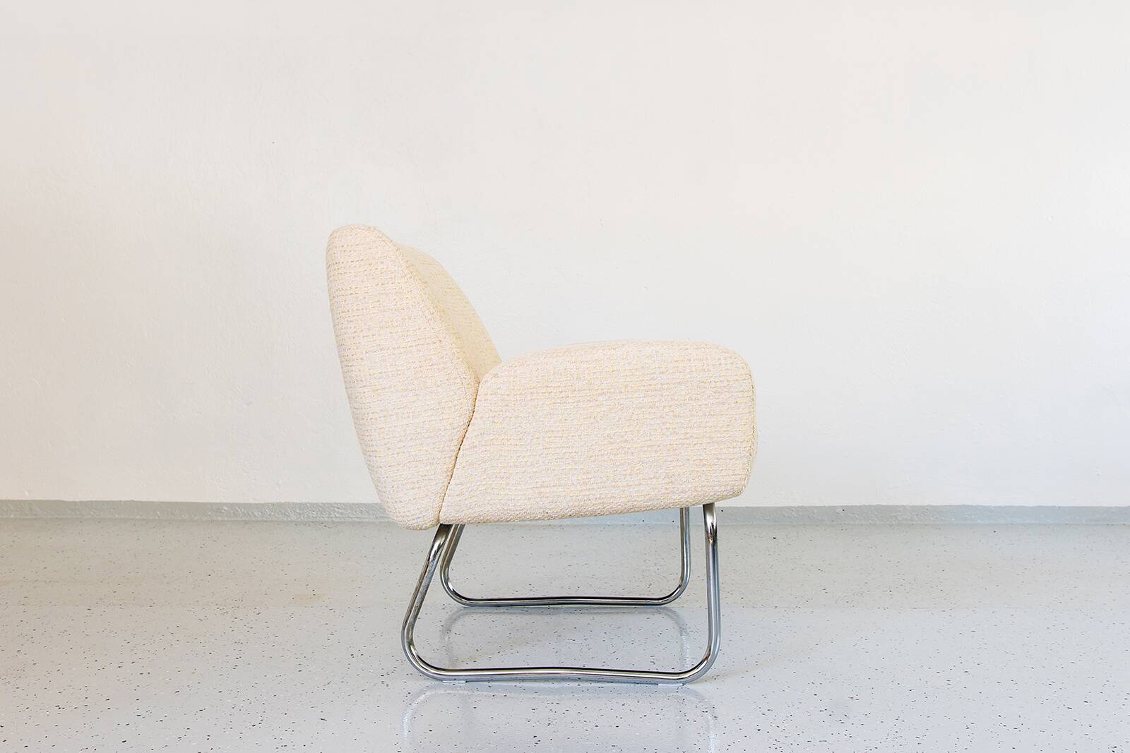 Vintage yellow Armchairs, Germany, 1970s, Set Of 2