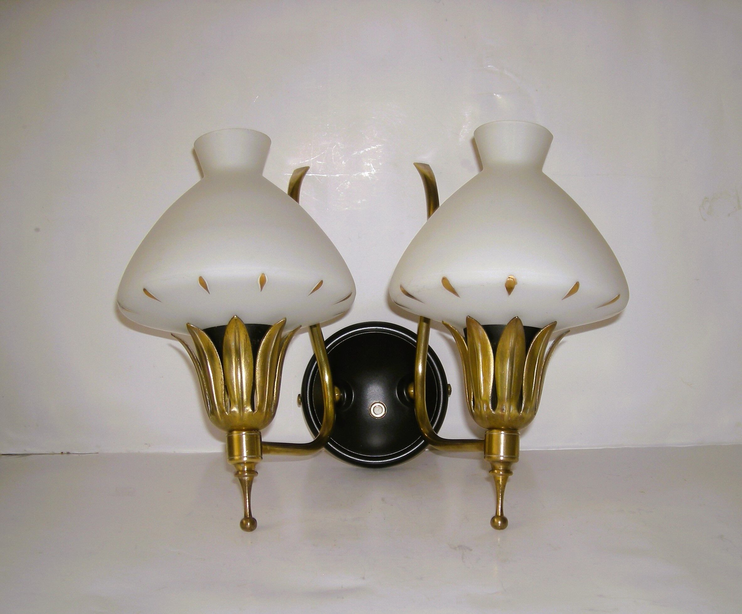 Double wall light Lunel from the 1950s.