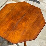 Table old legs tripod and turned wood